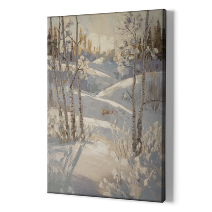 Aspen Winter Wonderland - Canvas Print Art Sides