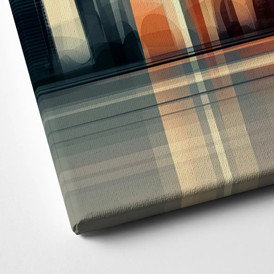 Seattle Urban Landscape Canvas Close Up
