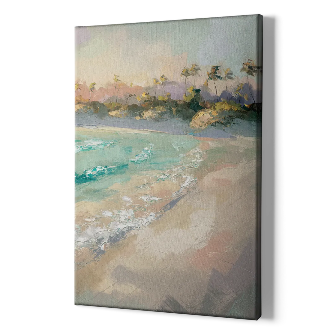 Naples Florida Ocean Breeze - Canvas Print Art Sides
