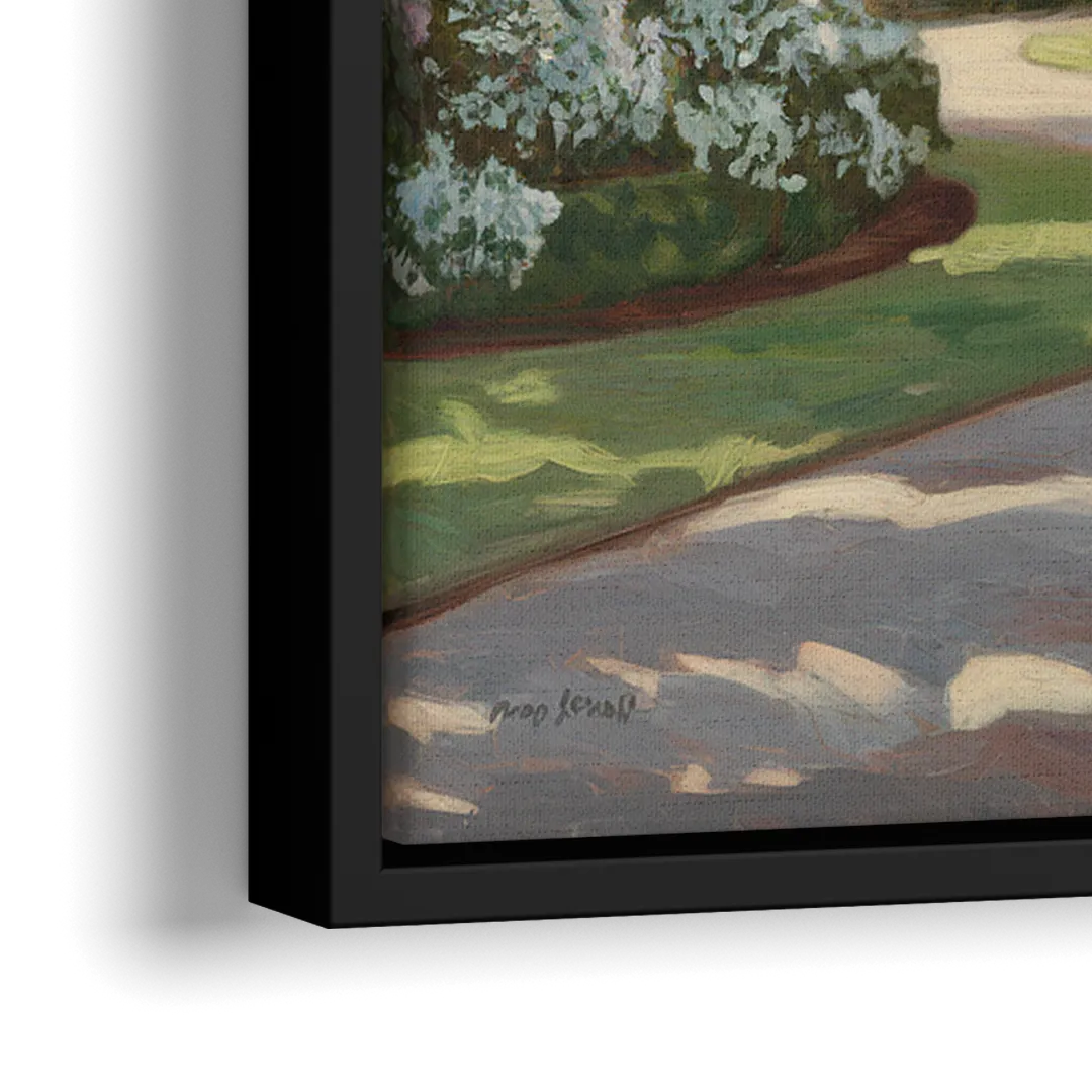 Augusta Timeless Southern Beauty - Close-Up Black Frame Canvas
