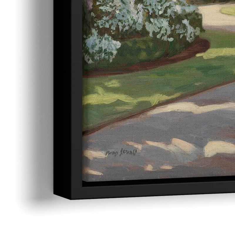 Augusta Timeless Southern Beauty - Close-Up Black Frame Canvas