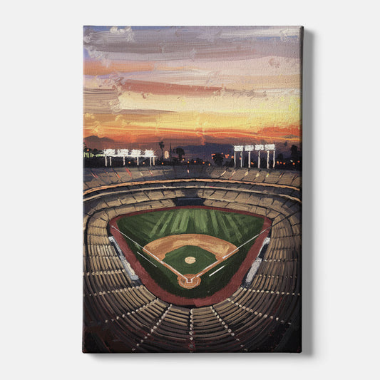Los Angeles Angels Stadium - Canvas Wall Art