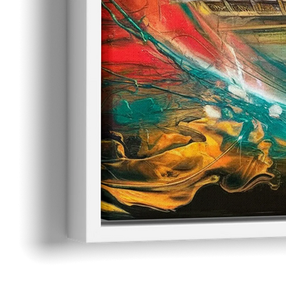 Milwaukee Festival Spirit - Close-Up White Frame Canvas