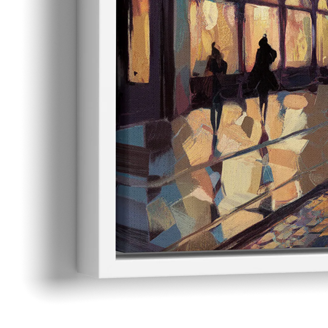 Chandler Urban Charm - Close-Up White Frame Canvas