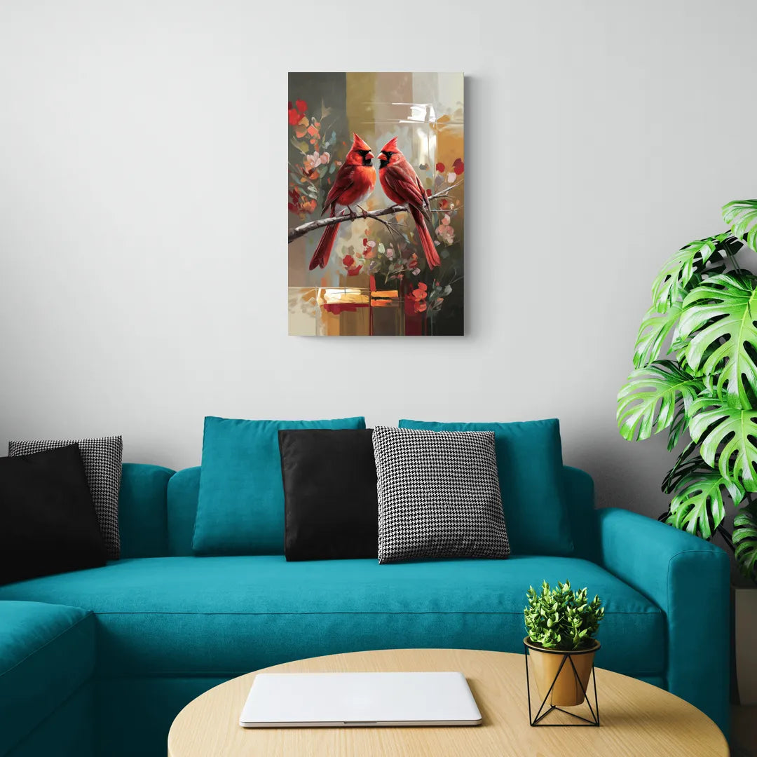 Springfield Cardinals Tribute - Canvas Wall Art Living Room