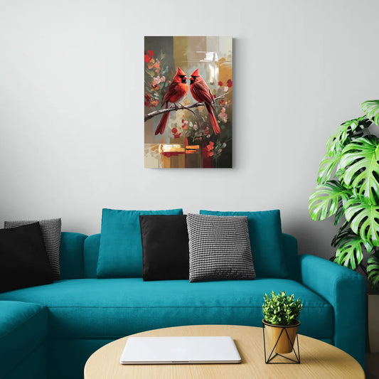 Springfield Cardinals Tribute - Canvas Wall Art Living Room