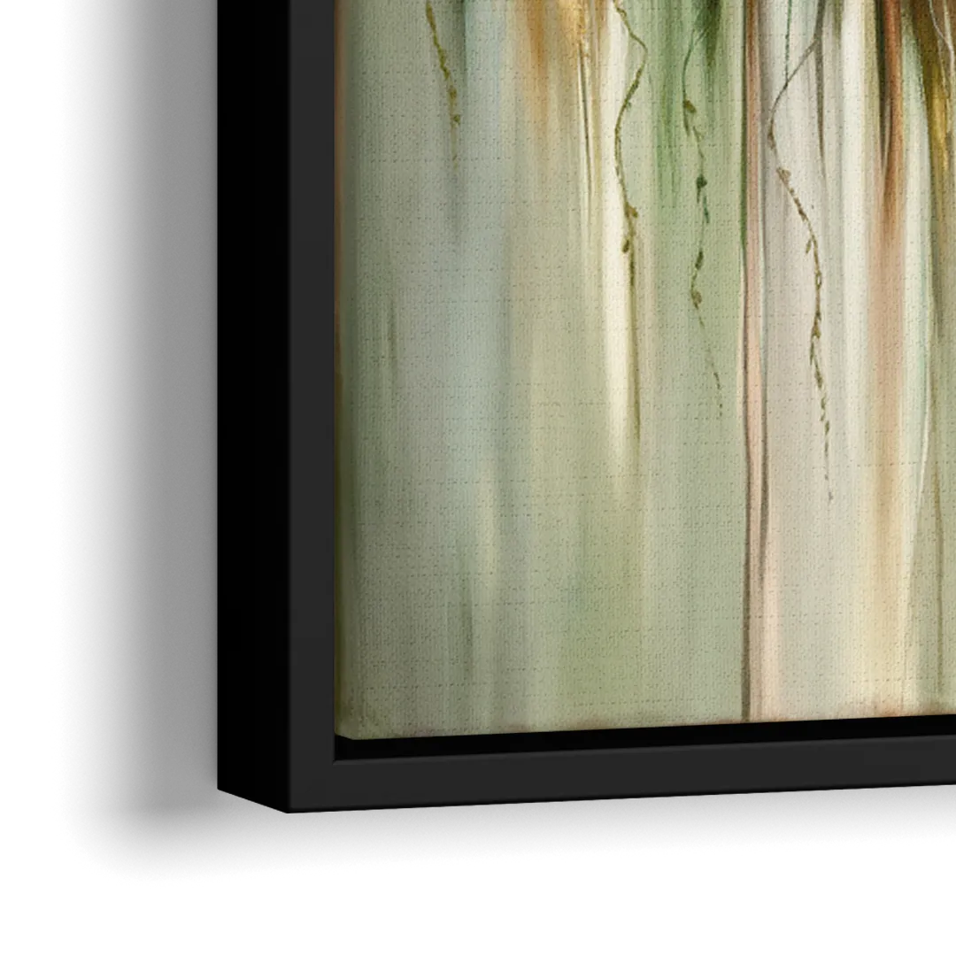 Toledo Botanical Gardens - Close-Up Black Frame Canvas