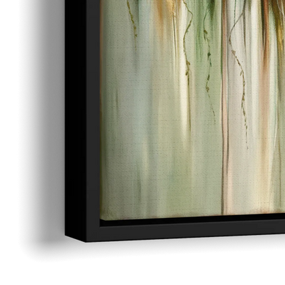 Toledo Botanical Gardens - Close-Up Black Frame Canvas