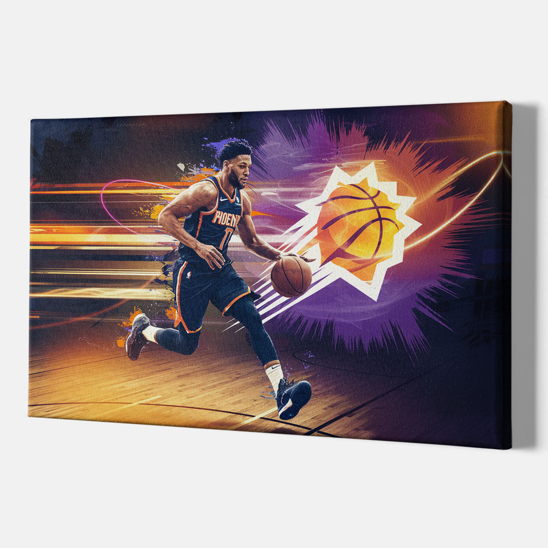 Phoenix Suns Basketball Spirit - Canvas Wall Art Indoor