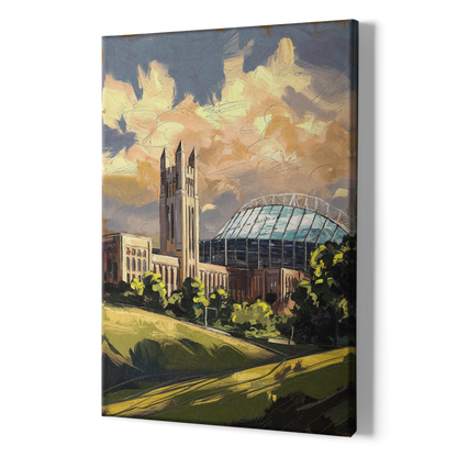Toledo University Spirit - Canvas Print Art Sides