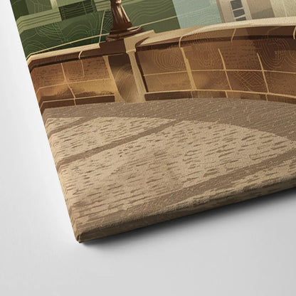 Arlington Historic Landmarks Canvas Close Up