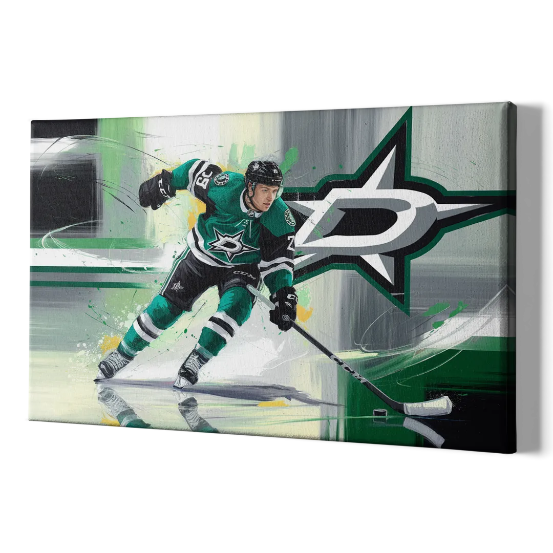 Dallas Stars Hockey - Canvas Print Art Sides