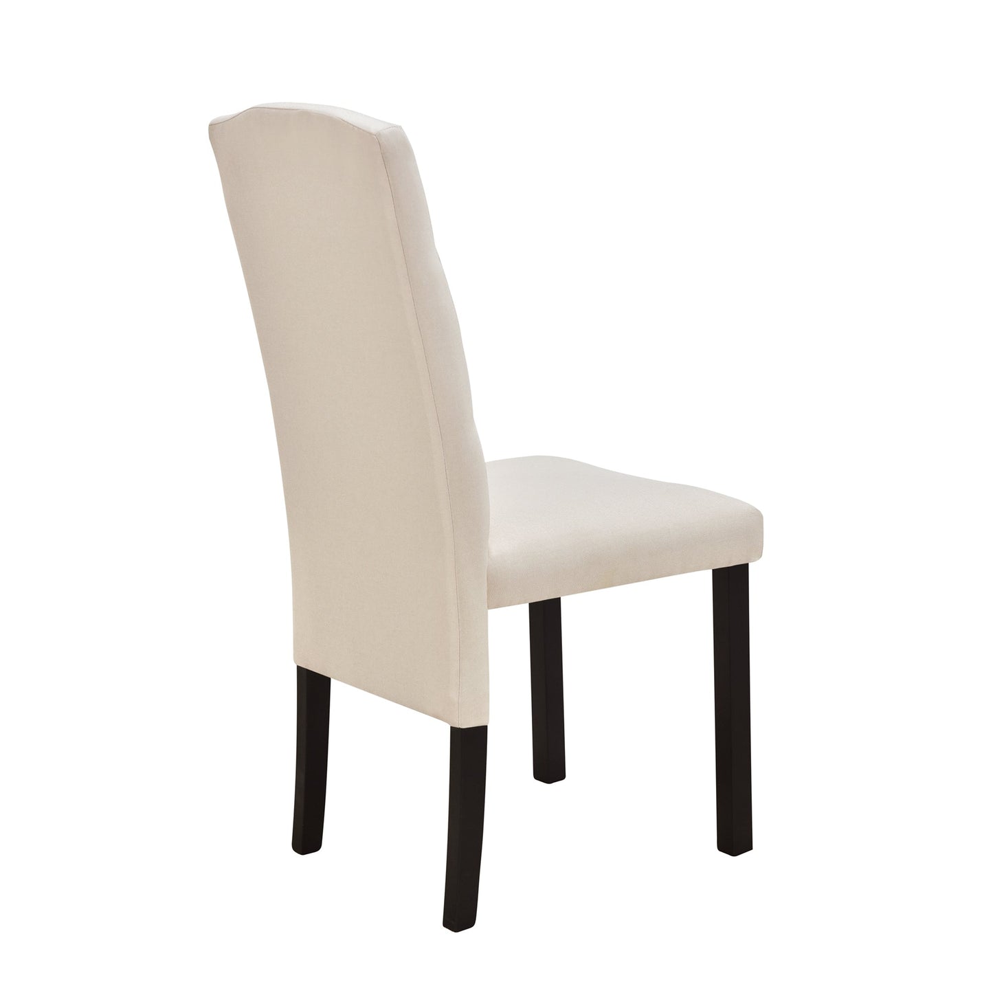 5-Piece Solid Wood Dining Set with Faux Marble Top – Sleek & Elegant
