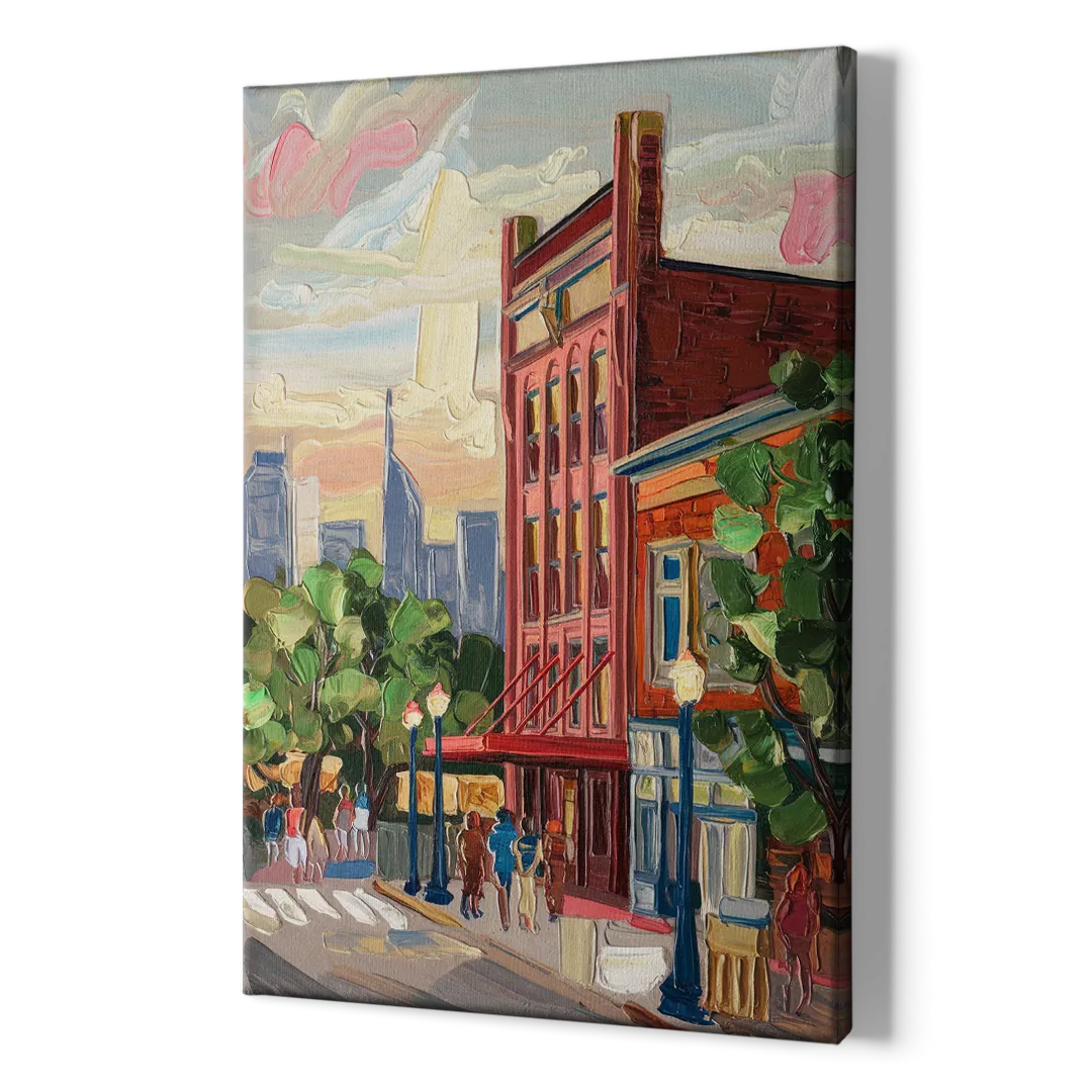 Nashville Grand Ole Opry - Canvas Print Art Sides