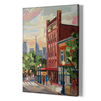 Nashville Grand Ole Opry - Canvas Print Art Sides