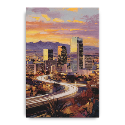 Henderson Skyline Views - Canvas Wall Art