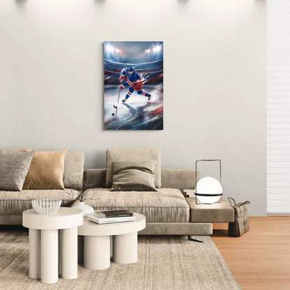 New York City Rangers Hockey - Canvas Wall Art Living Room