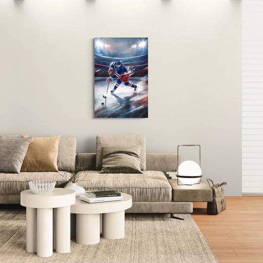 New York City Rangers Hockey - Canvas Wall Art Living Room