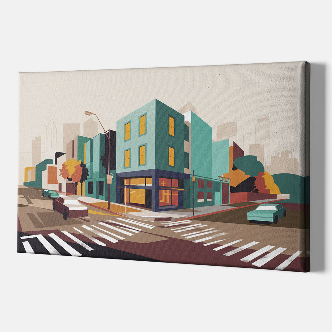 Joseph Urban Landscape - Canvas Wall Art Indoor