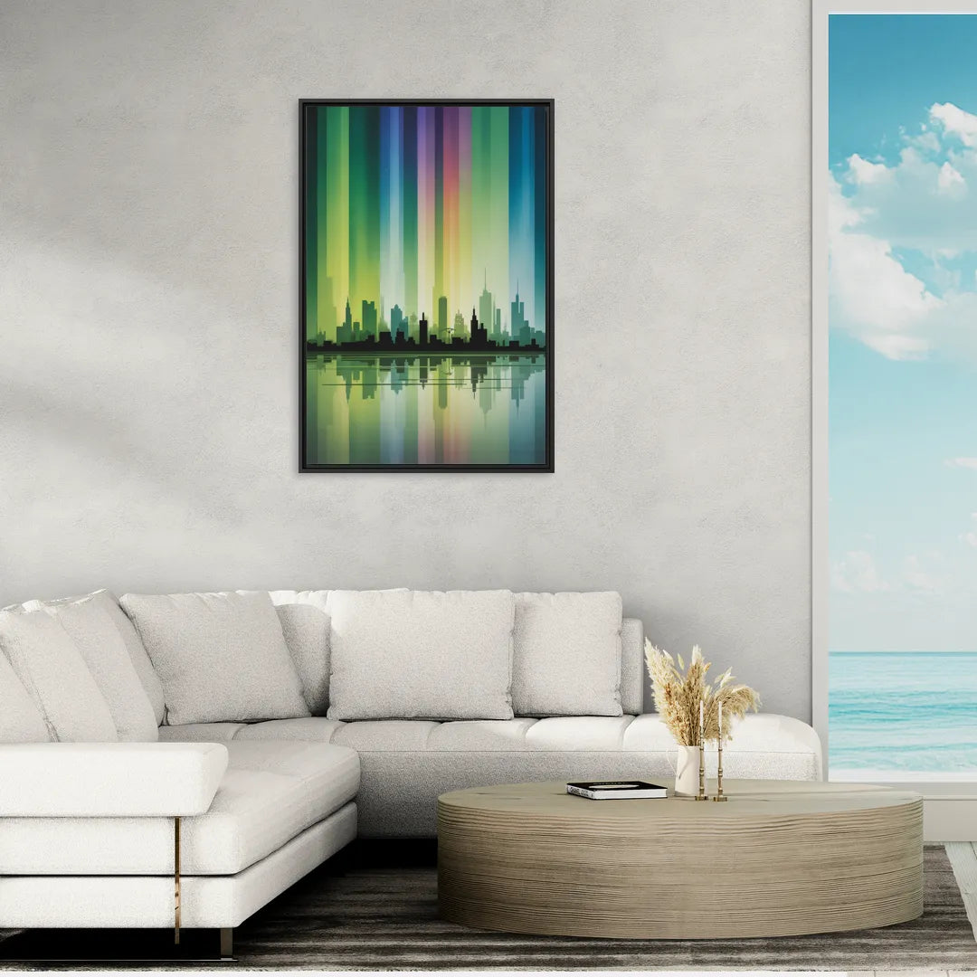 Capital Lights - Living Room Black Frame Canvas