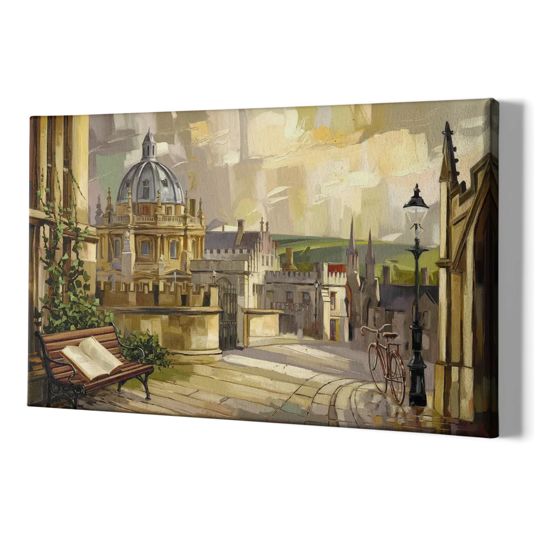Oxford University Charm - Canvas Print Art Sides