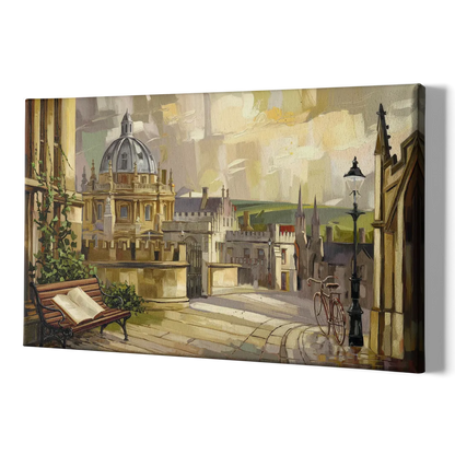 Oxford University Charm - Canvas Print Art Sides