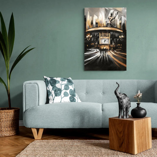 San Antonio Spurs Legacy - Canvas Wall Art Living Room