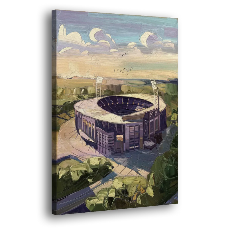 Baltimore Ravens Stadium View - Canvas Print Art Sides