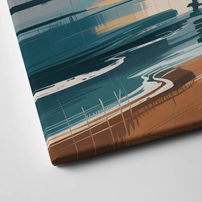 Toronto Waterfront Canvas Close Up