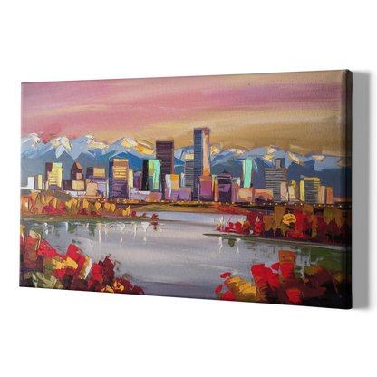 Denver Art Museum Highlights - Canvas Print Art Sides