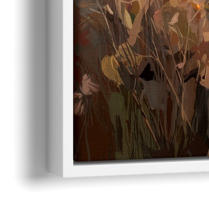 McKinney Rustic Charm - Close-Up White Frame Canvas