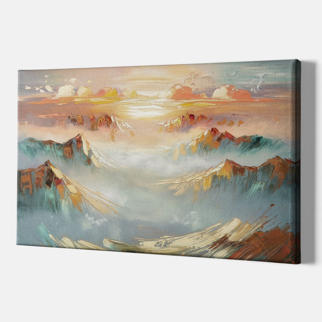 Henderson Mountain Horizon - Canvas Wall Art Indoor
