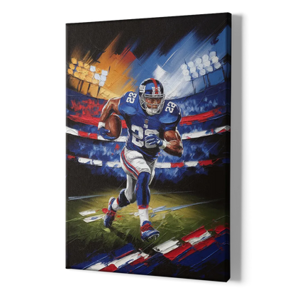 New York City Giants Football - Canvas Print Art Sides