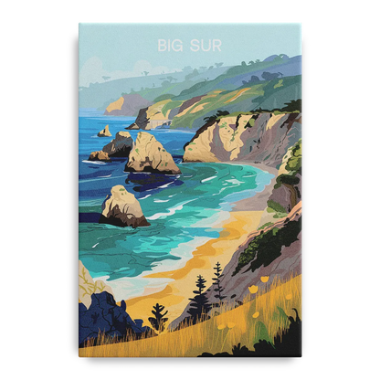 Big Sur Nature Escape - Canvas Wall Art
