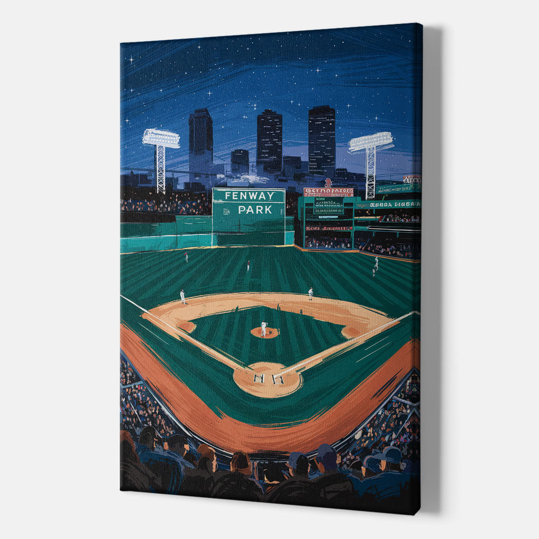 Boston Red Sox Photography - Canvas Wall Art Indoor