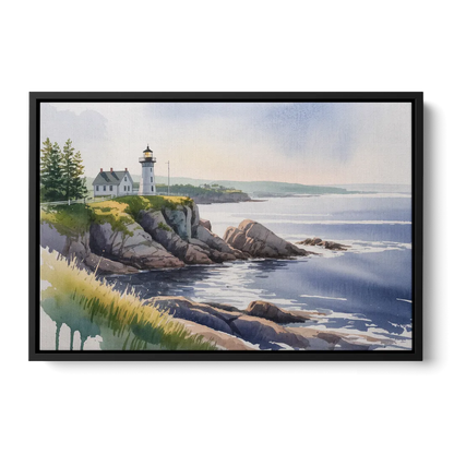 Nova Scotia Serenity - Black Frame Canvas