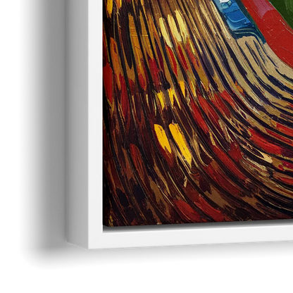 Rochester Red Wings Stadium - Close-Up White Frame Canvas