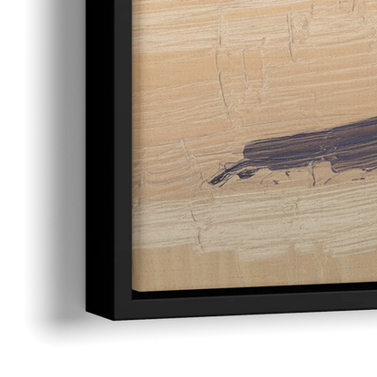 Marfa Iconic Sign - Close-Up Black Frame Canvas