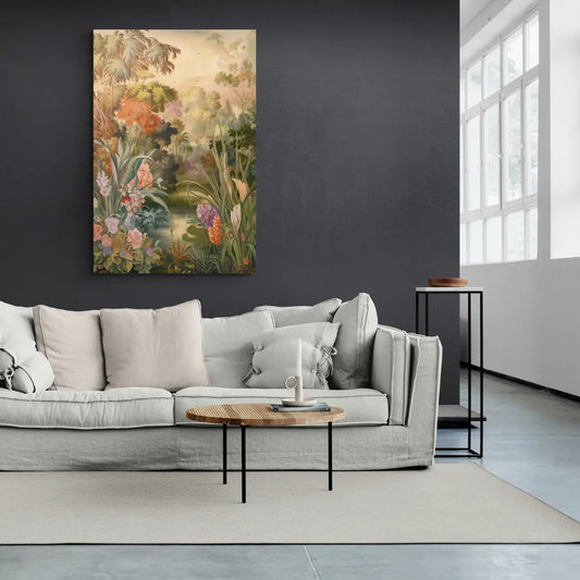 Fayetteville Botanical Gardens - Canvas Wall Art Living Room