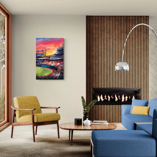Atlanta Braves Photography Print - Canvas Wall Art Living Room