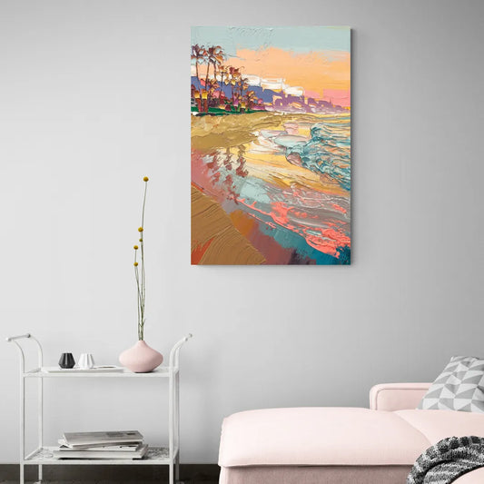 Irvine Orange County Vibes - Canvas Wall Art Living Room