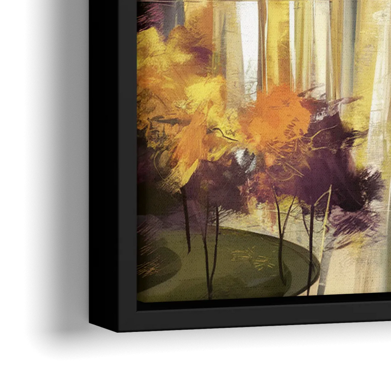 Irving Scenic Views - Close-Up Black Frame Canvas