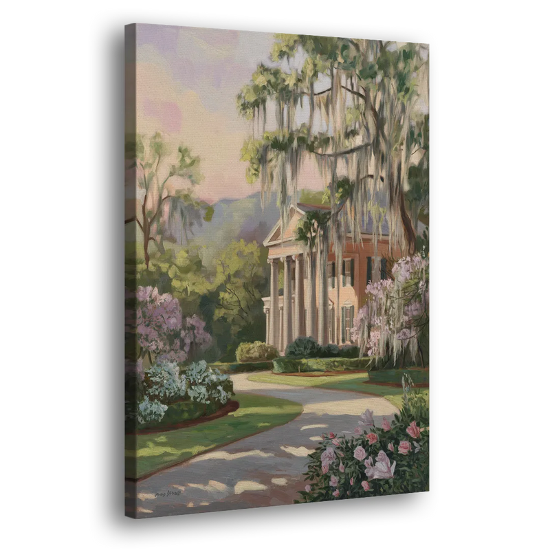 Augusta Timeless Southern Beauty - Canvas Print Art Sides
