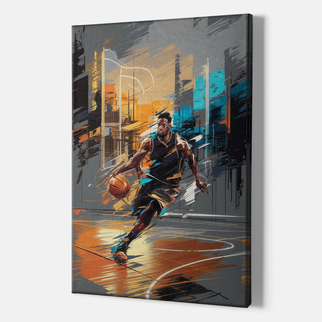 Irving Basketball Legacy - Canvas Wall Art Indoor