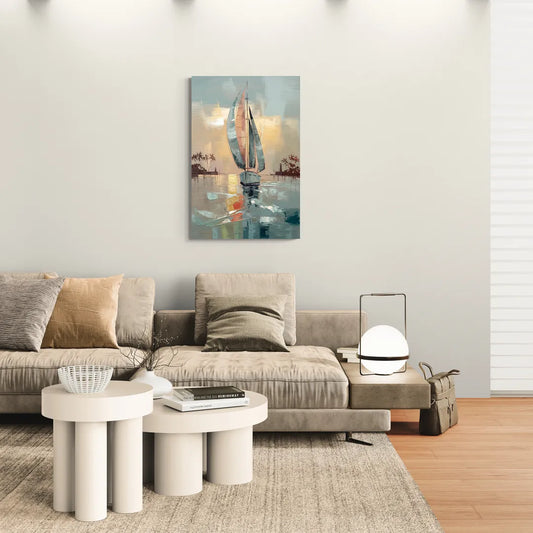 Fort Lauderdale Nautical Charm - Canvas Wall Art Living Room