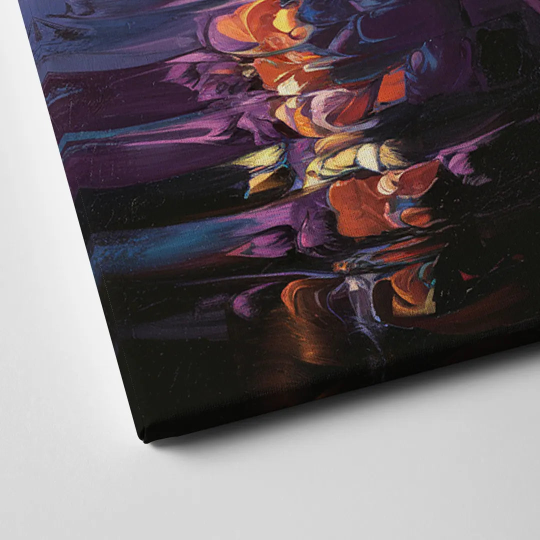 San Francisco City and Bay Canvas Close Up