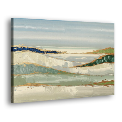 Eugene Abstract Landscape - Canvas Print Art Sides