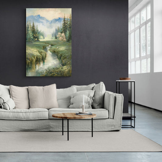 Burlington Nature Escapes - Canvas Wall Art Living Room