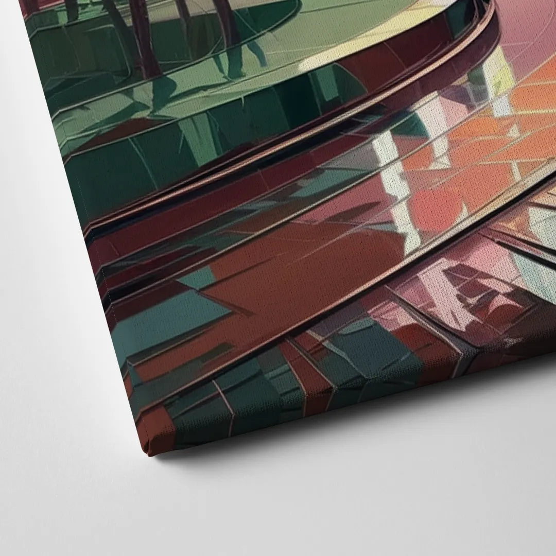 Anaheim Cityscape Vibes Canvas Close Up