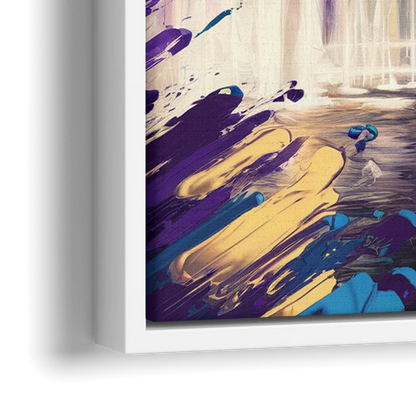 Henderson Vegas Vibes - Close-Up White Frame Canvas